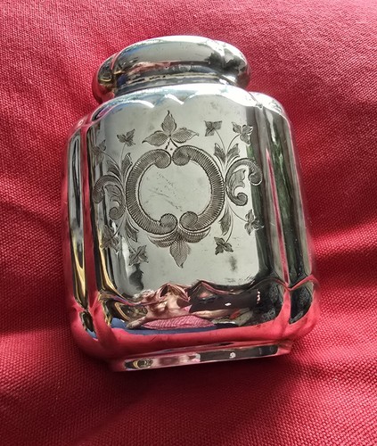 Alte teedose 90er silber - alte,
