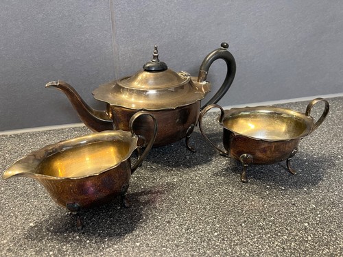 Altes teiliges teeservice - 3-teiliges,