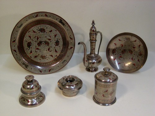 Orientalisches teeservice mit - orientalisches,