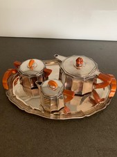 3 teiliges Teeservices, Kanne