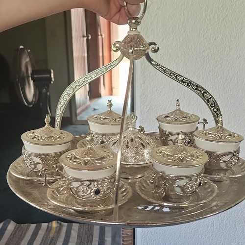Versilbertes kaffee - versilbertes, &