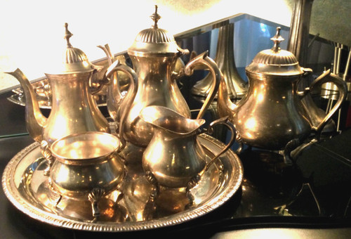 Jugendstil-Kaffeekern,versilbe