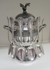 Zuckerschale mit Löffelhalter