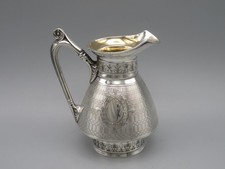 Milchkännchen - versilbert  /
